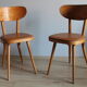 Lot 4 Baumann chairs
