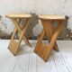Tabouret Adrian Reed en hêtre