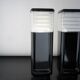 Philips garden column lights,1980s.