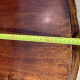 Old oval table with 2 swings