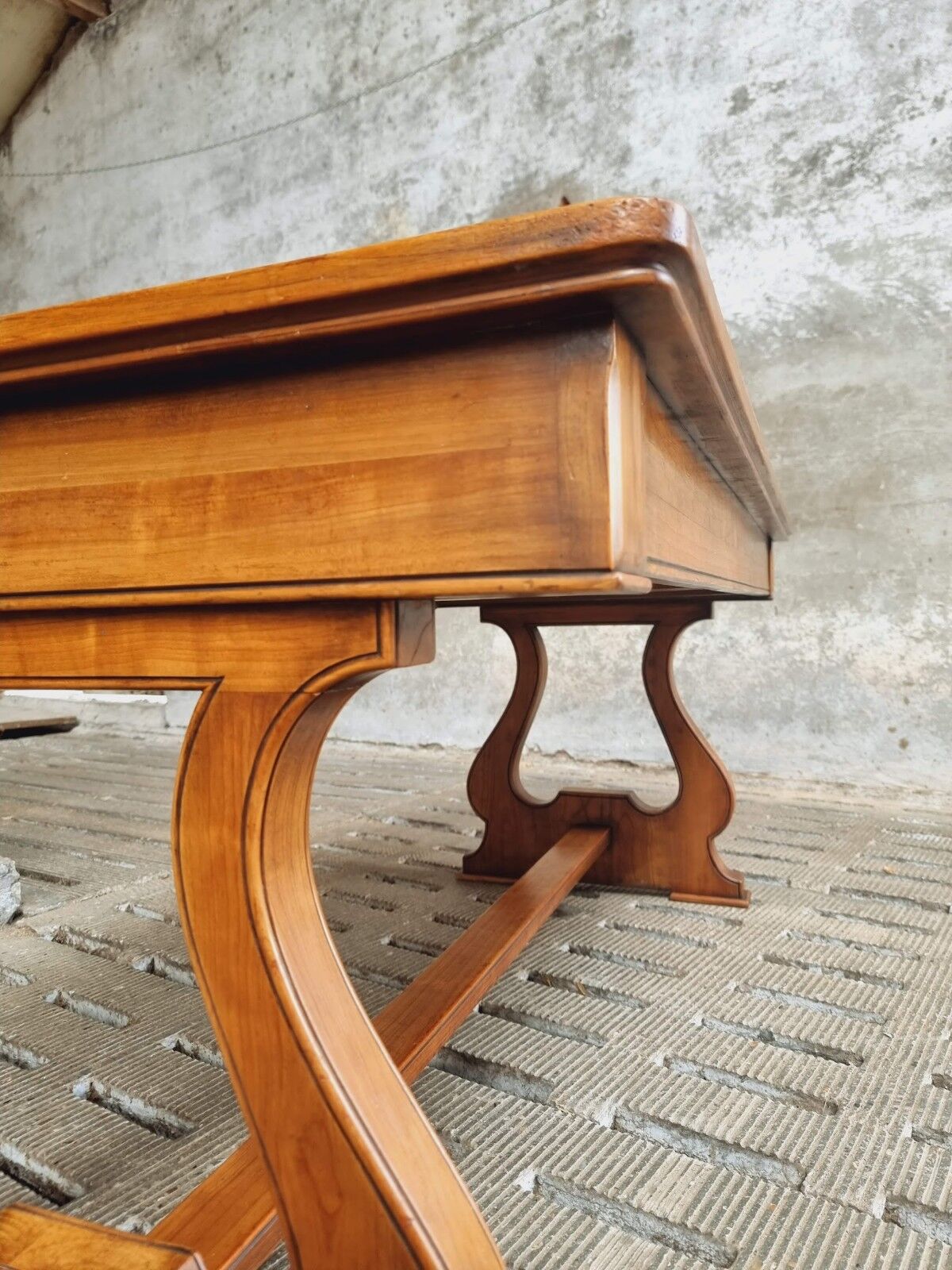 Antique table desk table N.V. Paerels