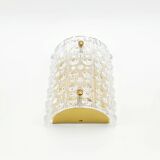Pair of Scandinavian Mid Century Glass Wall Lights by Carl Fagerlund for Orrefors & Lyfa, 1960s