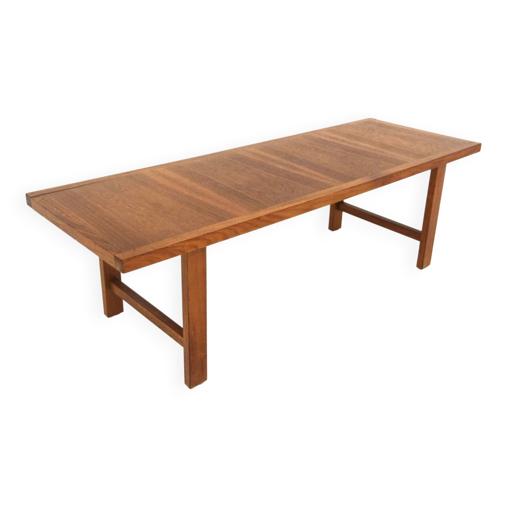 Minimalist teak bench, Sweden, 1960