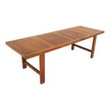 Minimalist teak bench, Sweden, 1960