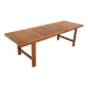 Minimalist teak bench, Sweden, 1960