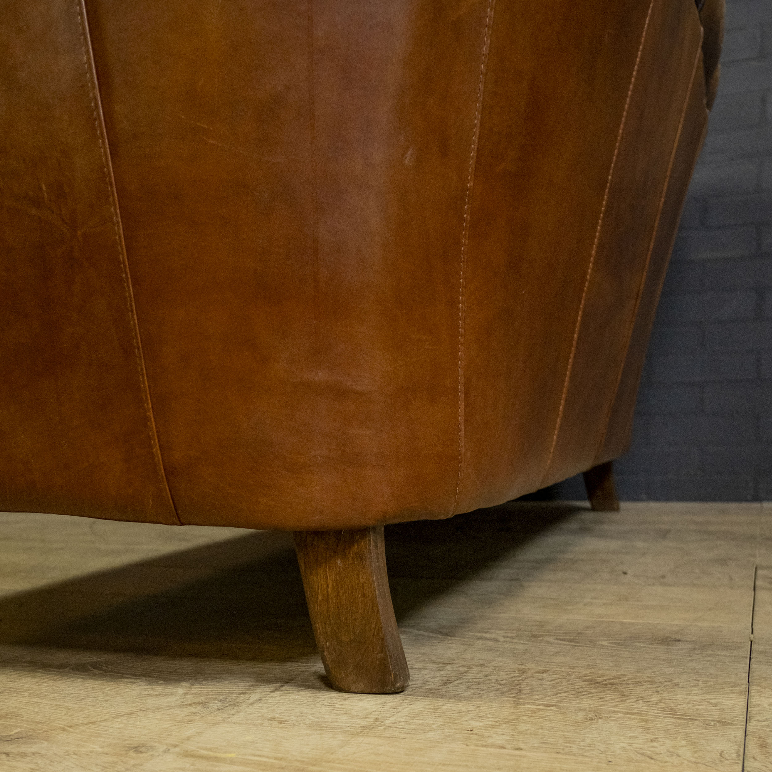 Dutch sheepskin 2-seater sofa