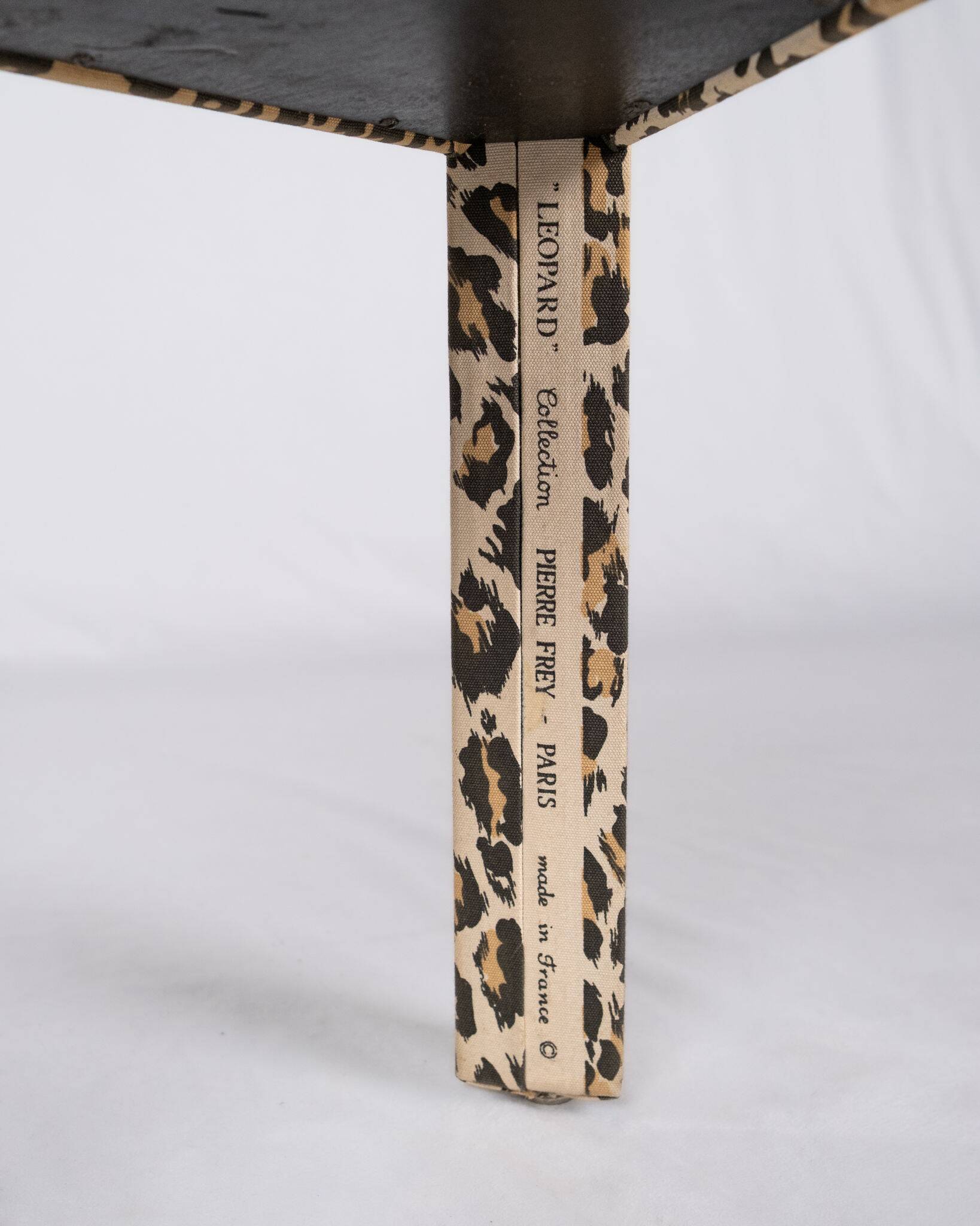 Set of nested tables upholstered, Pierre Frey, 1970s