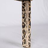 Set of nested tables upholstered, Pierre Frey, 1970s