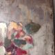 Painting bouquet of flowers years 30 40 signed Pierre Roig oil
