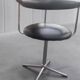 Set of 6 swivel chairs "Airport" (Model 037) by Geoffrey Harcourt