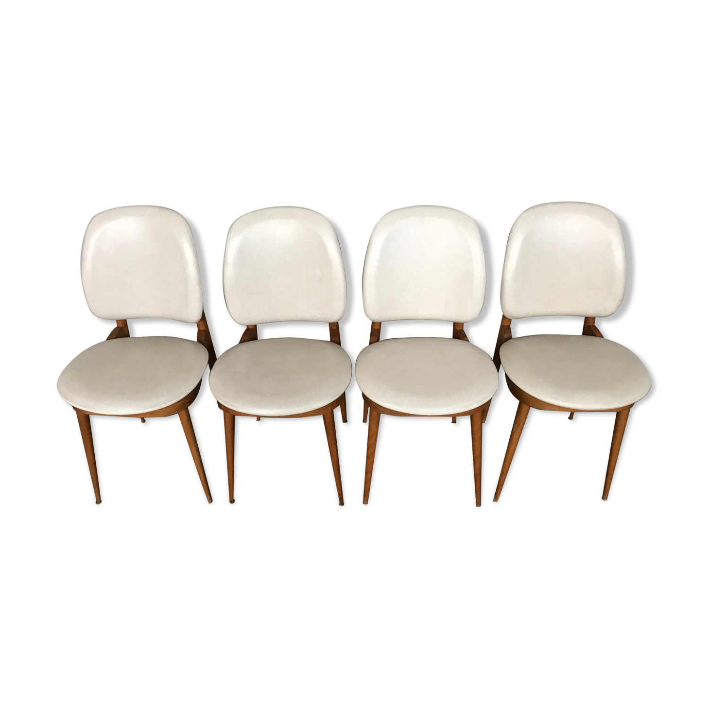 4 chairs vintage baumann