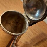 Coffee maker or chocolate maker silver metal old Bourlet HB