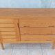 Commode Pierre Gautier-Delaye Weekend in pine 1960