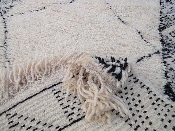 Carpet Berber Moroccan row 275 x 103 cm