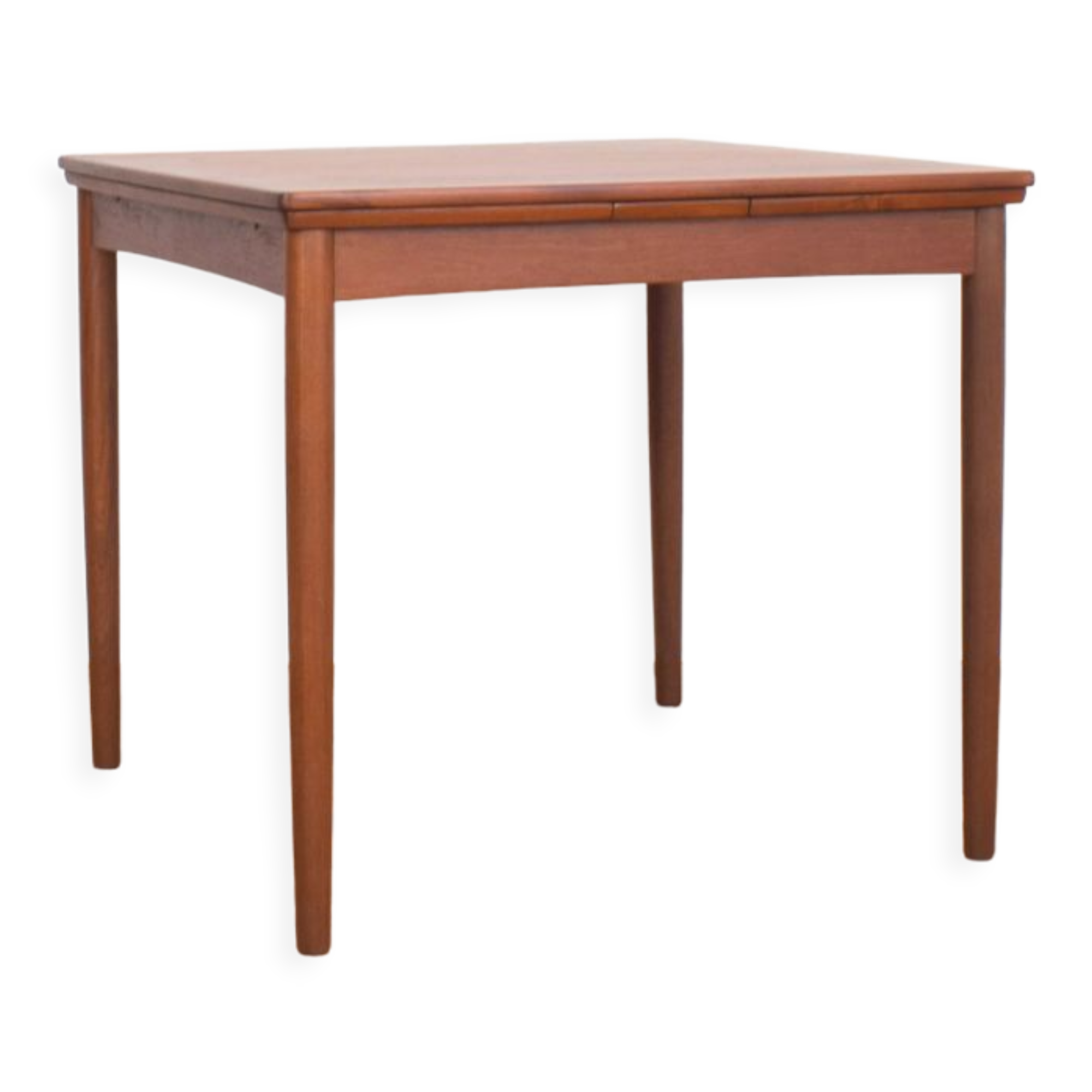 Mid-Century Danish Teak Extendable Dining Table from Hundevad & Co., 1960s.