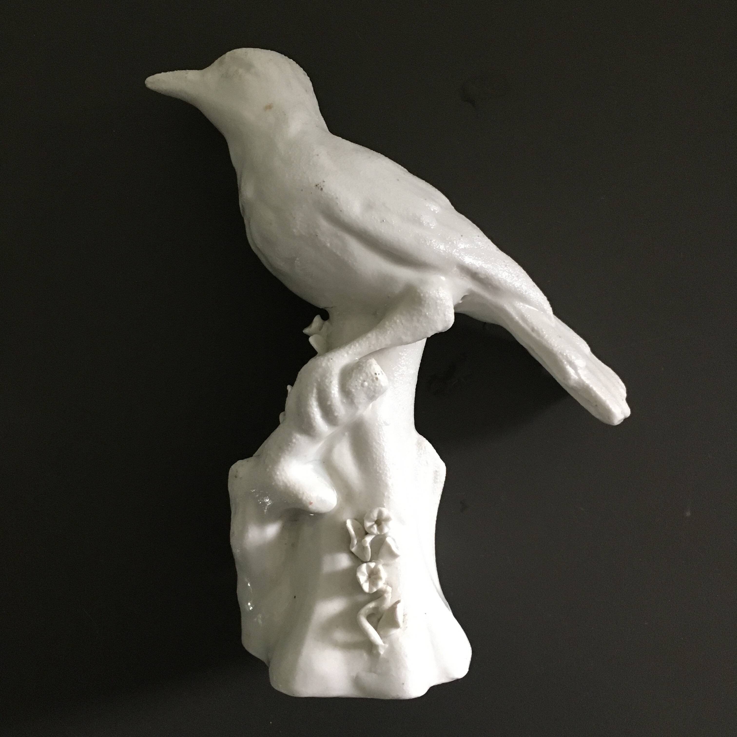 White ceramic bird