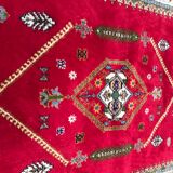 Tapis ancien maroc rabat fait main 148x212 cm
