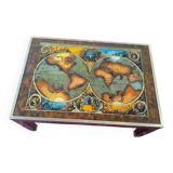 World Map Coffee Table Maison Jansen