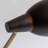 Metal and brass cocotte lamp, 1950s