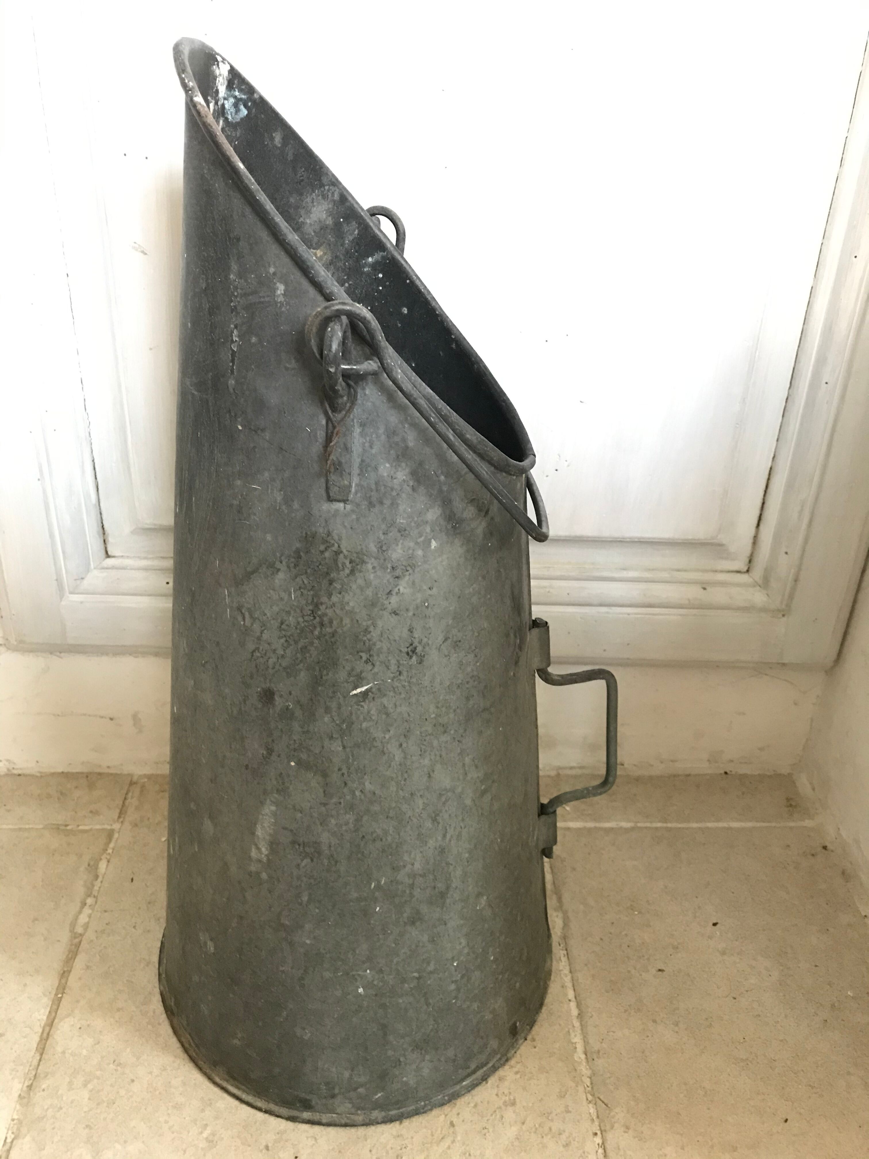 Old coal bucket