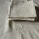 table service Tablecloth,12 Damask napkins and Monograms: FG or FC