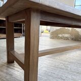 XXL solid oak farmhouse table 3.5m
