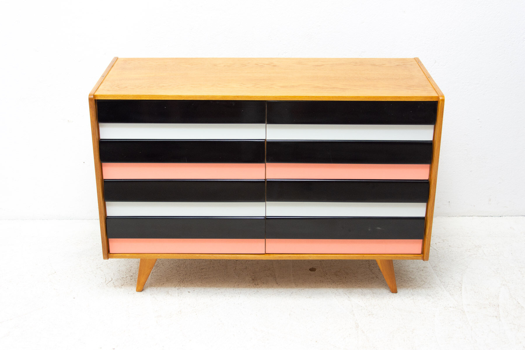 Mid century chest of drawers U-458 by Jiri Jiroutek Czechoslovakia, 1960´s