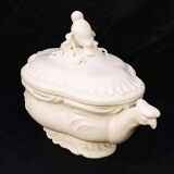 Large ceramic soup bowl Malicorne Emile Tessier