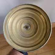 Servant of brass fireplace period mid-twentieth century, Pic shovel, claw pliers ..