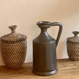 Terracotta pitcher - Black - Jean Marais