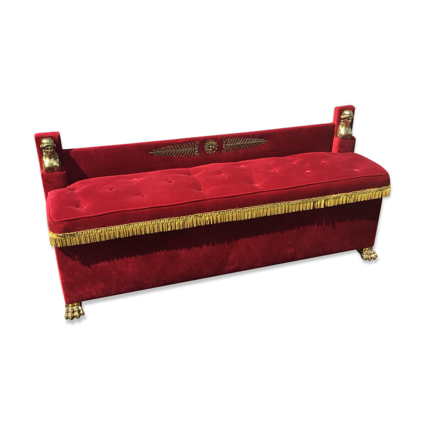 Empire style bench