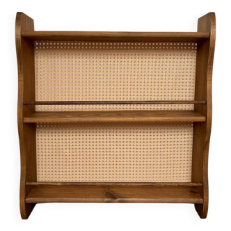 Children's wooden bookcase shelf