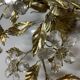 Crystal Flower Tole Flushmount 