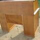 Bureau cilindre à volet en pin