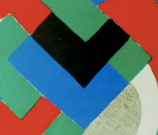 Original lithograph Sonia Delaunay 1969