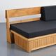 Banquette des Arcs avec dossier par Charlotte Perriand, circa 1973