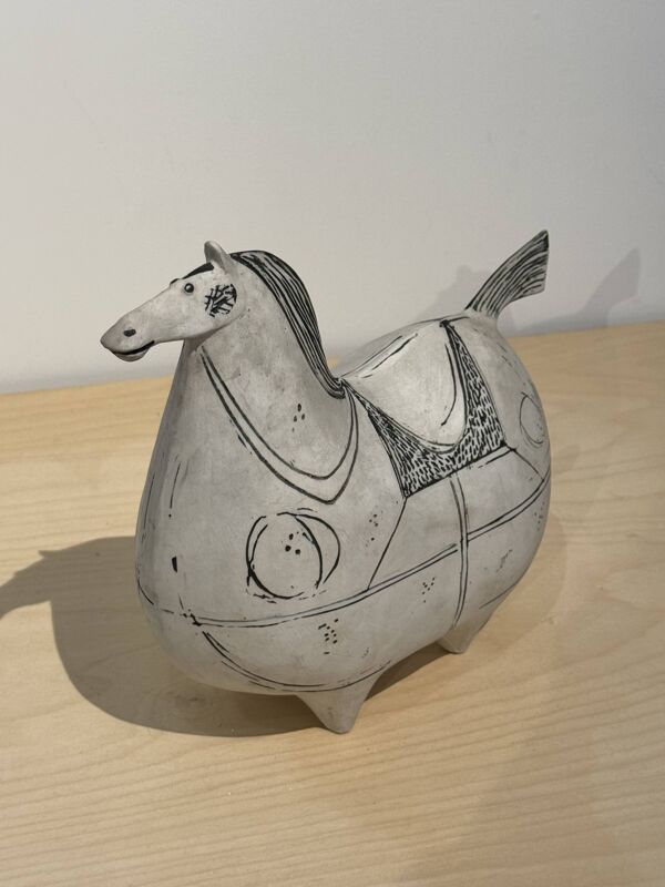 Grand cheval de Stig Lindberg, gustavberg studio 1952-1972