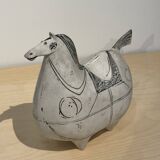 Great horse by Stig Lindberg, gustavberg studio 1952-1972