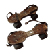 Vintage iron roller skates