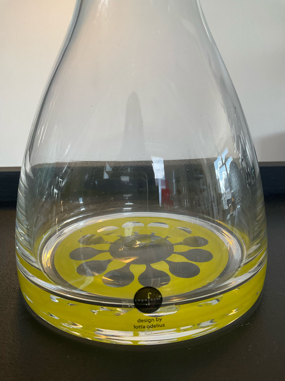 Vintage lemonade decanter Lotta Odelius 70s