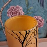Legras vase with snowy decor