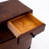 Art Deco bedside table, Poland, 1950s.