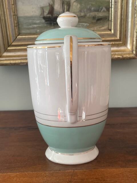 coffee pot, sugar bowl and milk jug KG Luneville Regency model