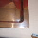 Silver metal tray ercuis art deco