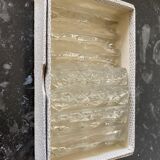 Set of 12 knife holders in cut crystal