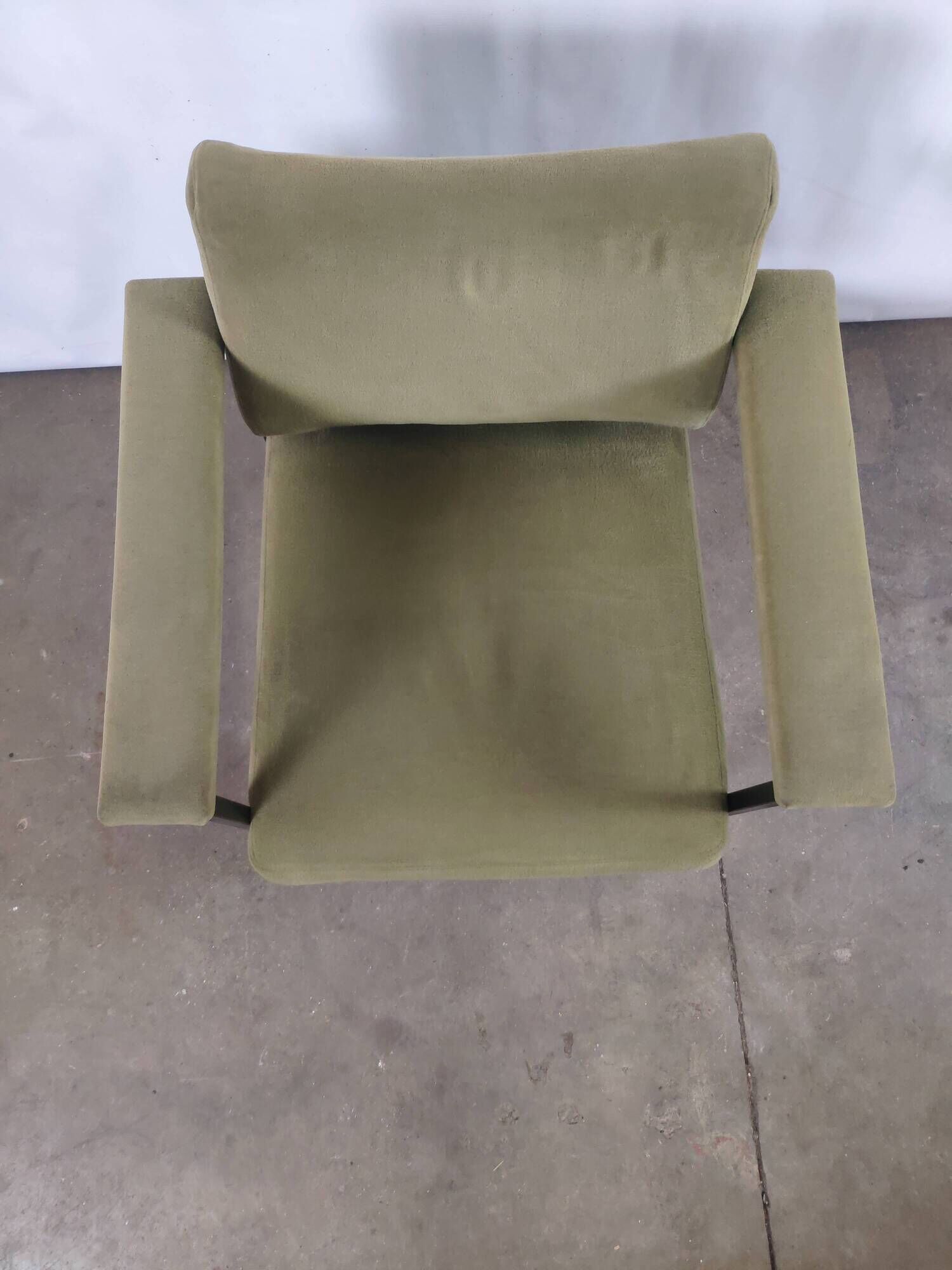 C. Gaillard green and black industrial chair - J. Domps for DMU