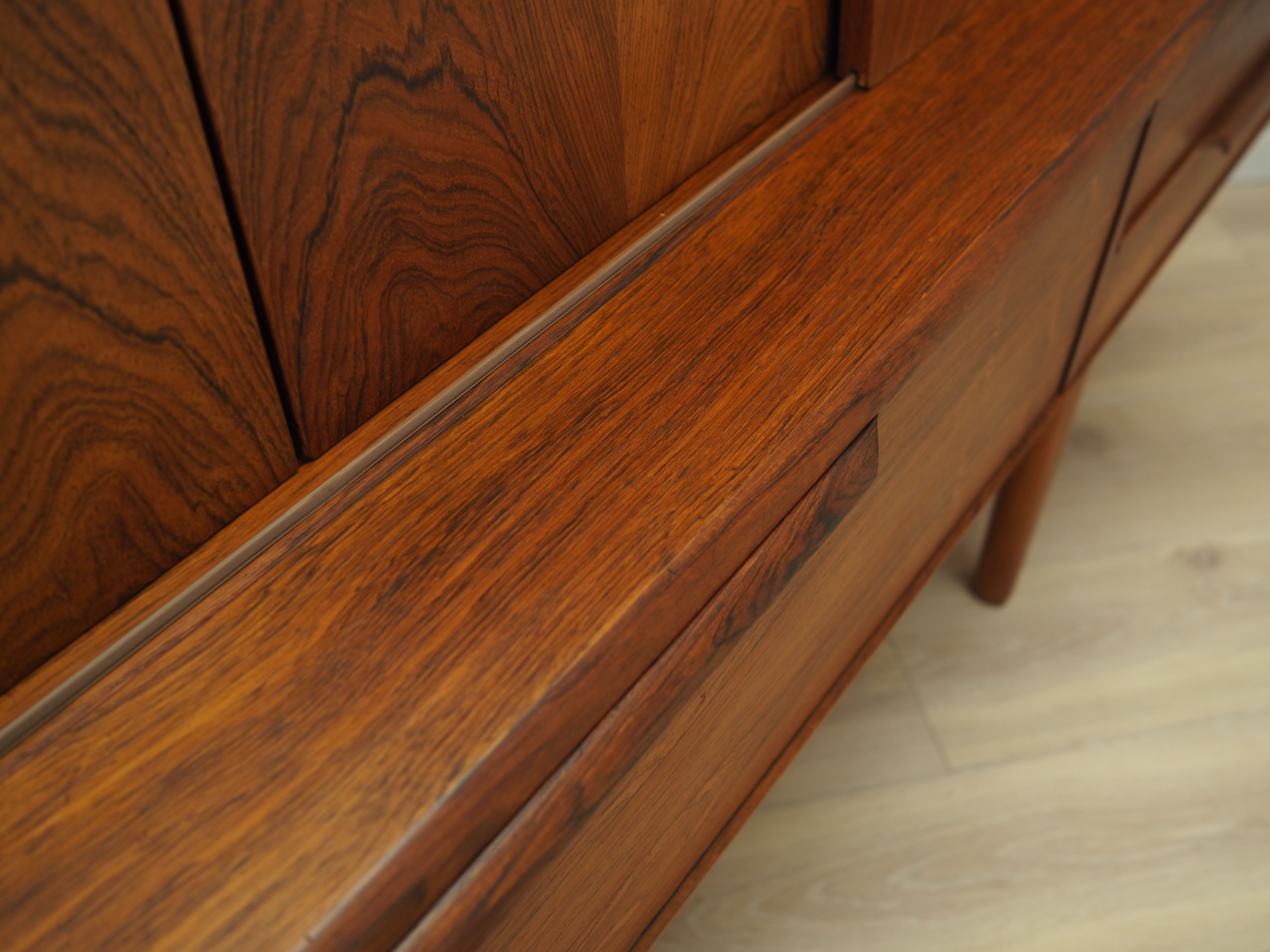 Rosewood highboard, Danish design, 1960s, manufactured by Luno Møbler