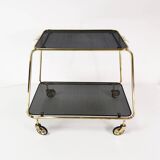 Art Deco openwork mobile bar, Denmark, 1950s.