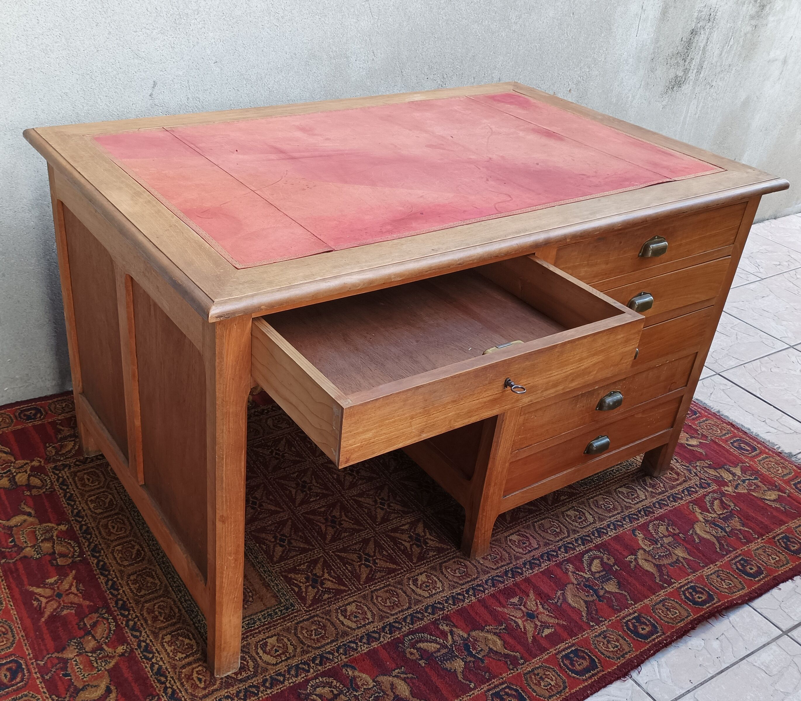 Vintage beech desk