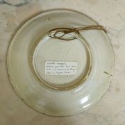 Assiette en faïence espagnole à décor bleu – XIXe siècle